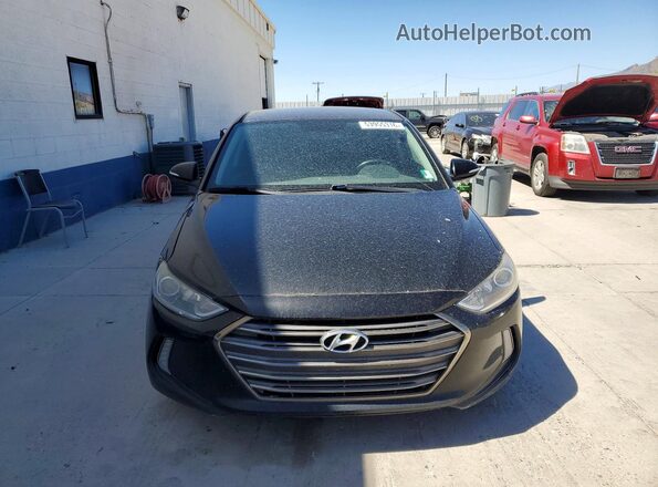 5NPD84LF1HH024405 2017 HYUNDAI ELANTRA Черный 
