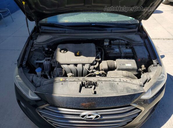 5NPD84LF1HH024405 2017 HYUNDAI ELANTRA Черный 