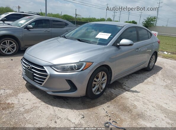 5NPD84LF1HH028230 2017 HYUNDAI ELANTRA Серый Передняя левая четверть