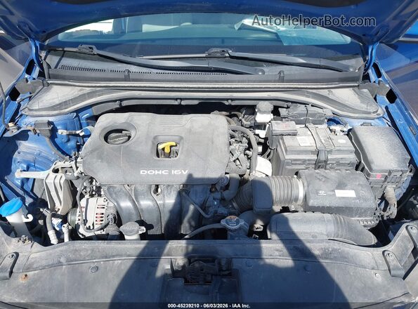 5NPD84LF1HH031354 2017 HYUNDAI ELANTRA Blue Вид ззаду