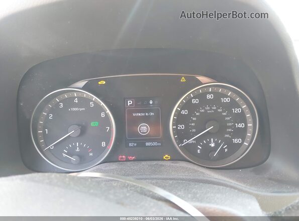 5NPD84LF1HH031354 2017 HYUNDAI ELANTRA Blue Вид задніх сидінь
