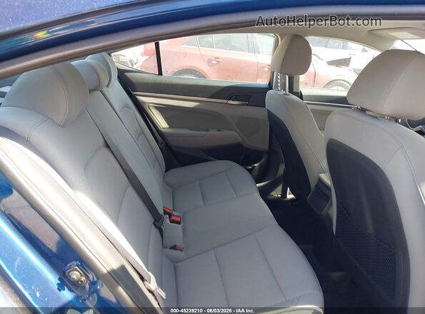 5NPD84LF1HH031354 2017 HYUNDAI ELANTRA Blue Вид наклейки з VIN-кодом