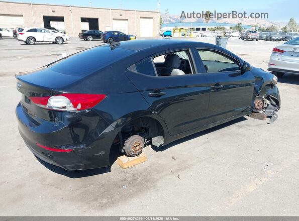5NPD84LF1HH038448 2017 HYUNDAI ELANTRA Черный Задняя правая четверть