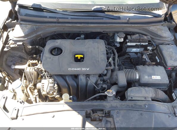 5NPD84LF1HH038448 2017 HYUNDAI ELANTRA Черный Вид сзади