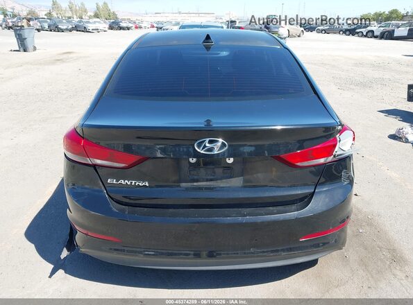 5NPD84LF1HH038448 2017 HYUNDAI ELANTRA Черный 