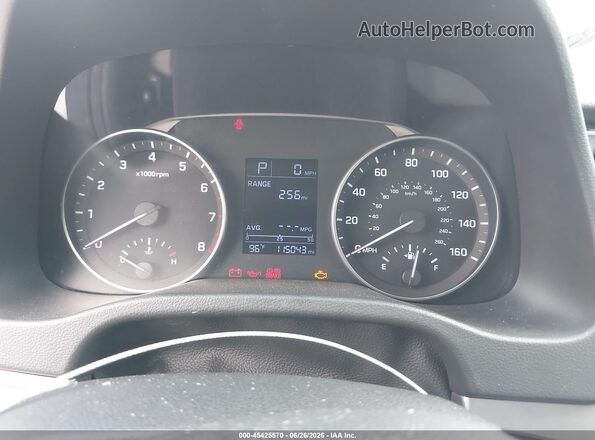5NPD84LF1HH048199 2017 HYUNDAI ELANTRA White Հետևի նստատեղերի տեսք