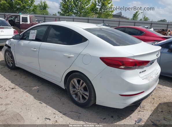 5NPD84LF1HH048199 2017 HYUNDAI ELANTRA White Հետևի ձախ