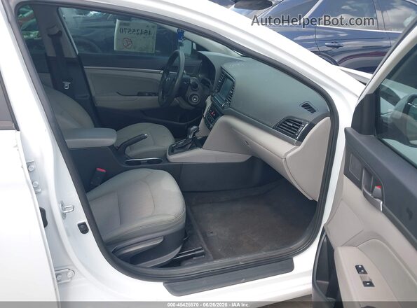 5NPD84LF1HH048199 2017 HYUNDAI ELANTRA White Սալոնի դիմացի տեսք