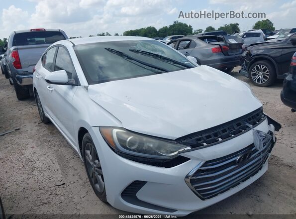 5NPD84LF1HH048199 2017 HYUNDAI ELANTRA White Սալոնի հետևի տեսք