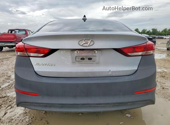 5NPD84LF1HH049997 2017 HYUNDAI ELANTRA Silver Widok z tyłu