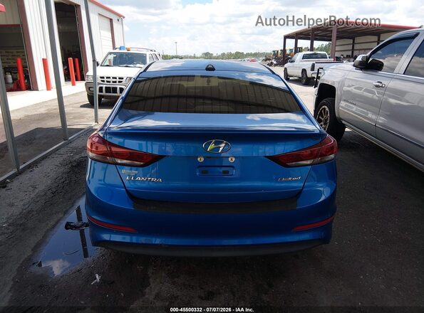 5NPD84LF1HH057064 2017 HYUNDAI ELANTRA Blue 