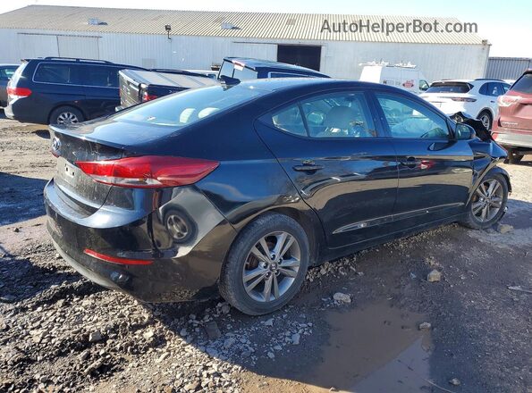 5NPD84LF1HH061034 2017 HYUNDAI ELANTRA Black Tył prawy