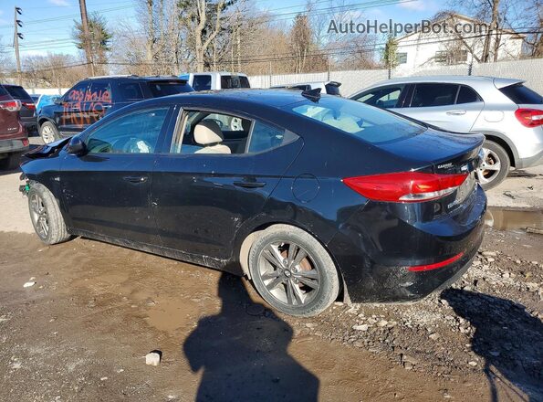 5NPD84LF1HH061034 2017 HYUNDAI ELANTRA Black Tył lewy