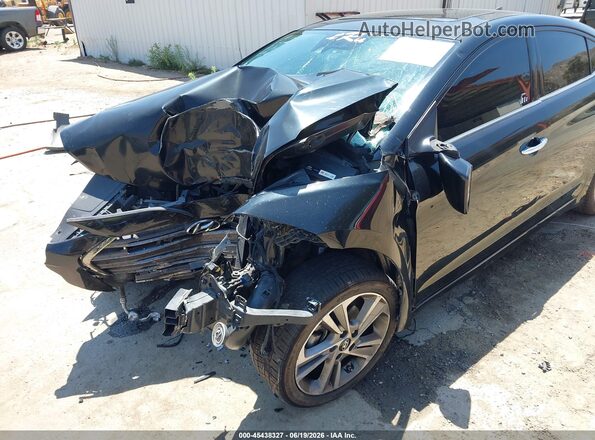 5NPD84LF1HH089366 2017 HYUNDAI ELANTRA Black Vista frontal