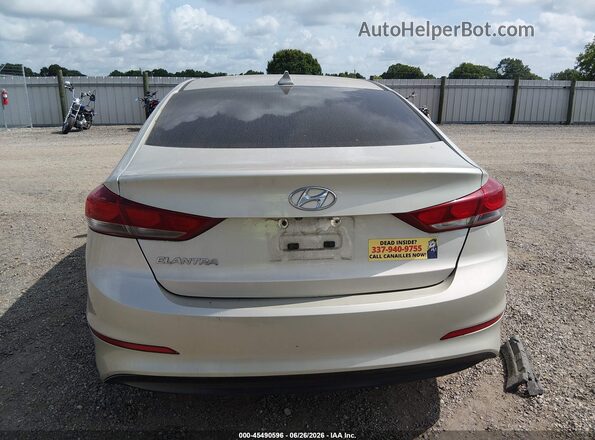 5NPD84LF1HH118459 2017 HYUNDAI ELANTRA Желто-коричневый 
