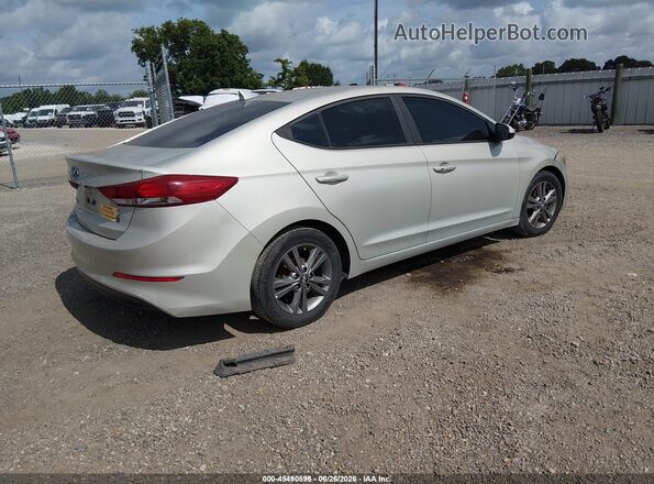 5NPD84LF1HH118459 2017 HYUNDAI ELANTRA Желто-коричневый Задняя правая четверть