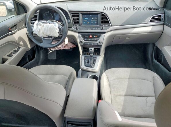 5NPD84LF1HH156712 2017 HYUNDAI ELANTRA Silver 