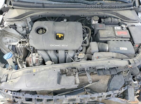 5NPD84LF1HH156712 2017 HYUNDAI ELANTRA Silver 