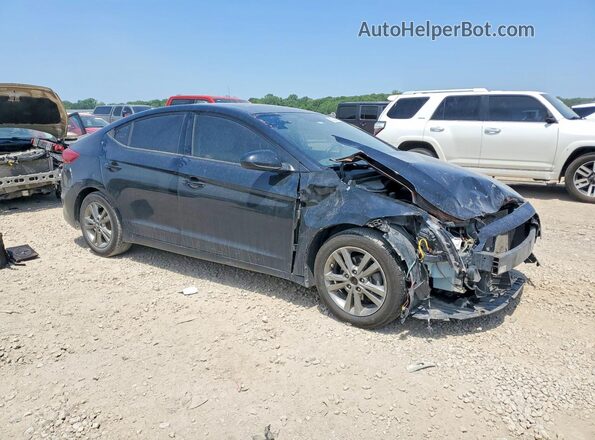 5NPD84LF1HH160016 2017 HYUNDAI ELANTRA Black Առջևի աջ