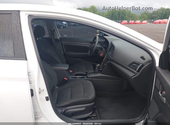 5NPD84LF1JH240292 2018 HYUNDAI ELANTRA White Vista interior delantera