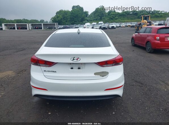 5NPD84LF1JH240292 2018 HYUNDAI ELANTRA White 