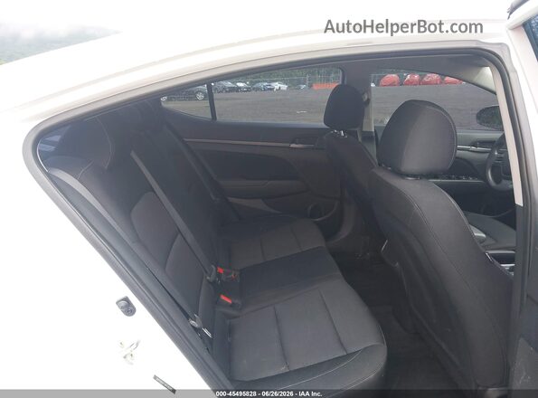 5NPD84LF1JH240292 2018 HYUNDAI ELANTRA White Vista de la etiqueta del VIN