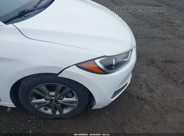 5NPD84LF1JH240292 2018 HYUNDAI ELANTRA White 