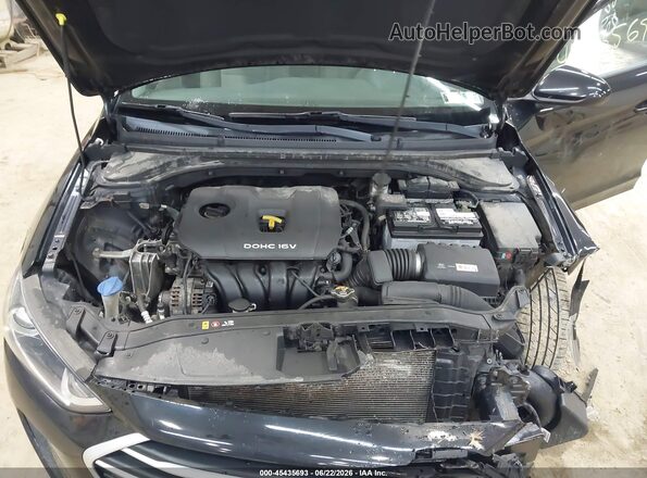 5NPD84LF1JH242026 2018 HYUNDAI ELANTRA Black Vista trasera