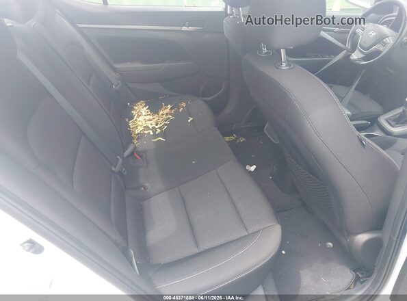 5NPD84LF1JH262292 2018 HYUNDAI ELANTRA Белый Вид наклейки с VIN-кодом