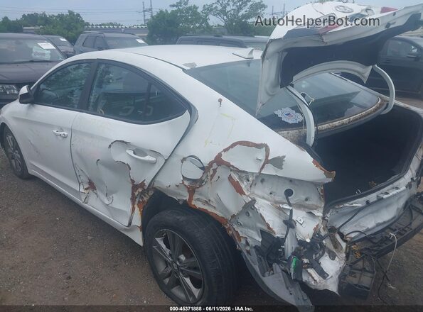 5NPD84LF1JH262292 2018 HYUNDAI ELANTRA Белый Вид спереди