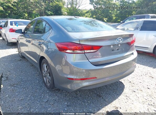 5NPD84LF1JH267489 2018 HYUNDAI ELANTRA Gray 