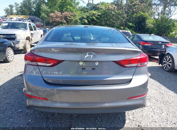5NPD84LF1JH267489 2018 HYUNDAI ELANTRA Gray 