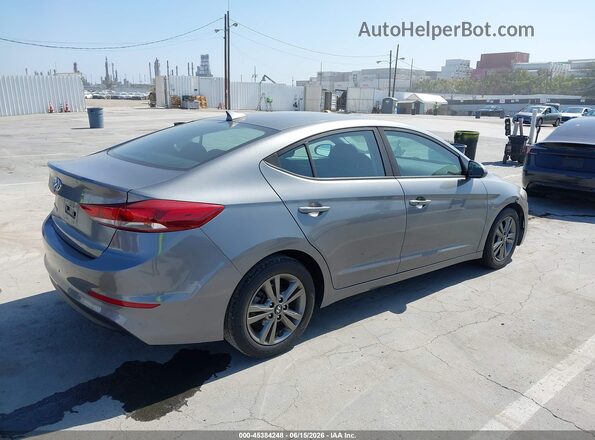 5NPD84LF1JH285636 2018 HYUNDAI ELANTRA Gray Հետևի աջ