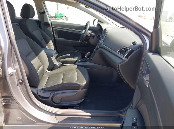 5NPD84LF1JH285636 2018 HYUNDAI ELANTRA Gray Սալոնի դիմացի տեսք