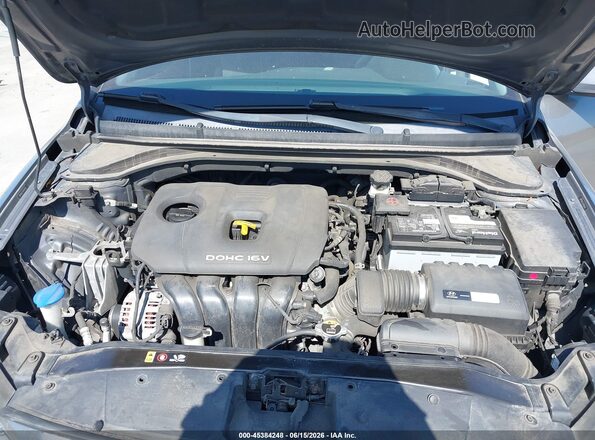5NPD84LF1JH285636 2018 HYUNDAI ELANTRA Gray Հետևի տեսք