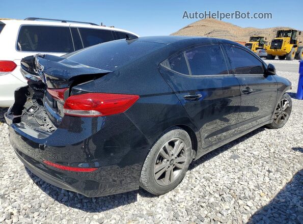 5NPD84LF1JH320272 2018 HYUNDAI ELANTRA Black უკანა მარჯვენა