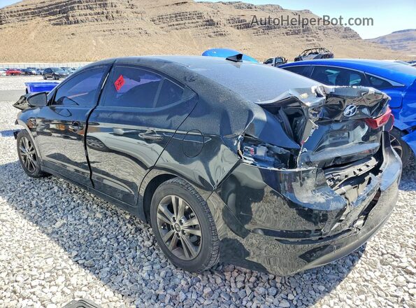 5NPD84LF1JH320272 2018 HYUNDAI ELANTRA Black უკანა მარცხენა