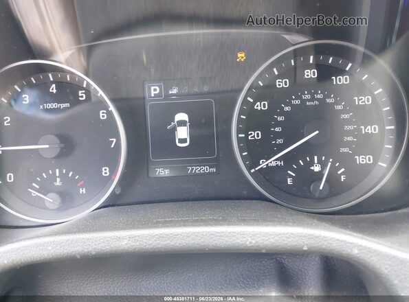 5NPD84LF1JH331496 2018 HYUNDAI ELANTRA Black Հետևի նստատեղերի տեսք