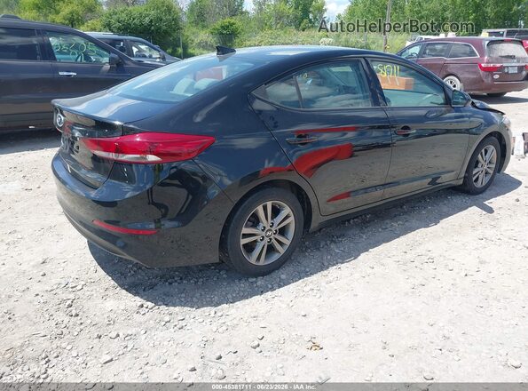 5NPD84LF1JH331496 2018 HYUNDAI ELANTRA Black Հետևի աջ