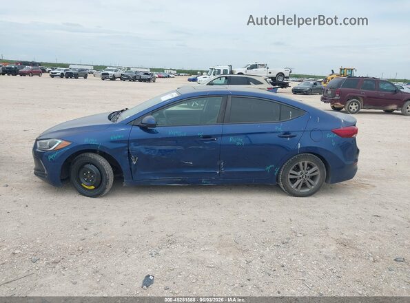 5NPD84LF1JH361274 2018 HYUNDAI ELANTRA Blue Панорамний вид салону 360°