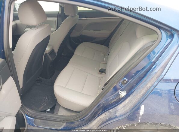 5NPD84LF1JH361274 2018 HYUNDAI ELANTRA Blue Вид наклейки з VIN-кодом