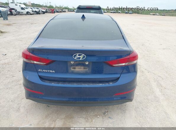 5NPD84LF1JH361274 2018 HYUNDAI ELANTRA Blue 