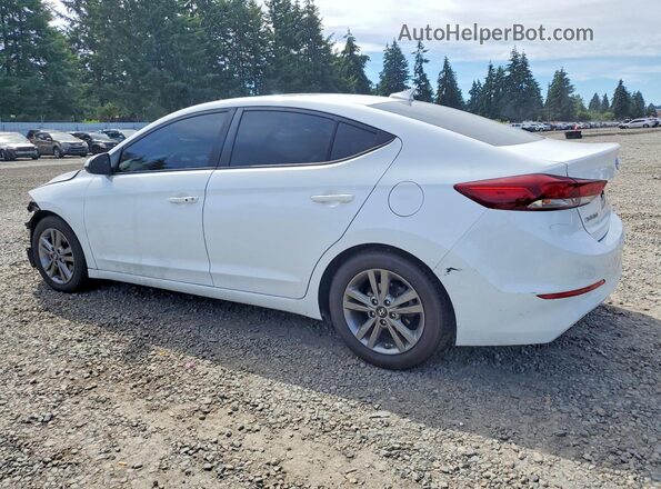 5NPD84LF1JH370346 2018 HYUNDAI ELANTRA Белый 