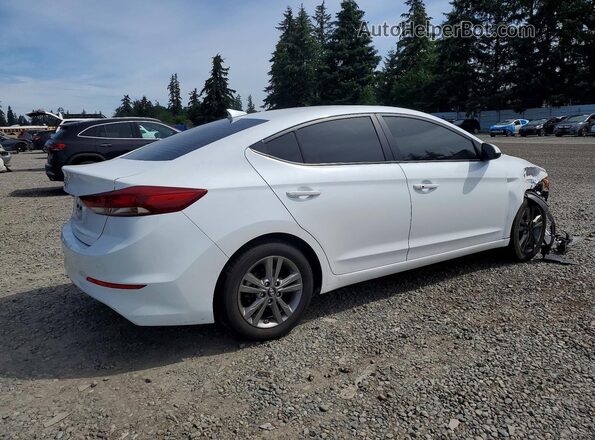 5NPD84LF1JH370346 2018 HYUNDAI ELANTRA Белый 