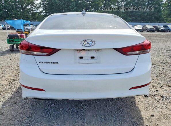 5NPD84LF1JH370346 2018 HYUNDAI ELANTRA Белый 
