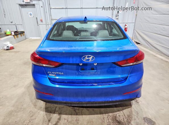 5NPD84LF1JH370539 2018 HYUNDAI ELANTRA Blue 