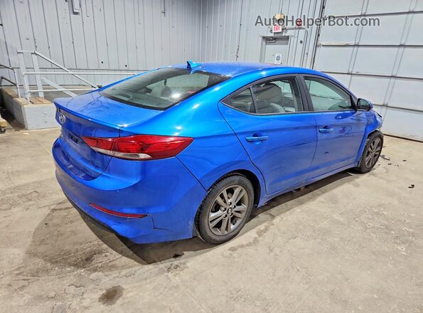 5NPD84LF1JH370539 2018 HYUNDAI ELANTRA Blue 