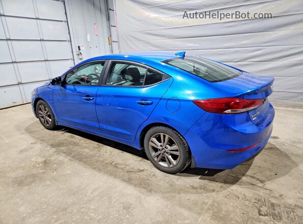 5NPD84LF1JH370539 2018 HYUNDAI ELANTRA Blue 
