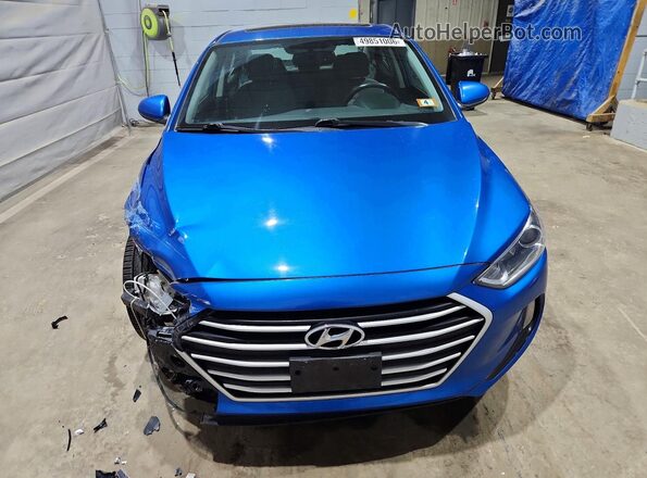 5NPD84LF1JH370539 2018 HYUNDAI ELANTRA Blue 