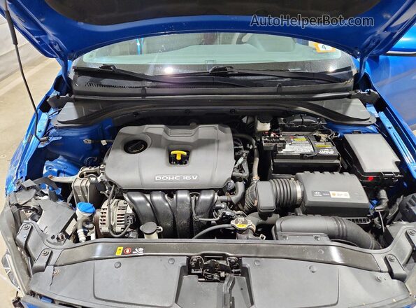 5NPD84LF1JH370539 2018 HYUNDAI ELANTRA Blue 
